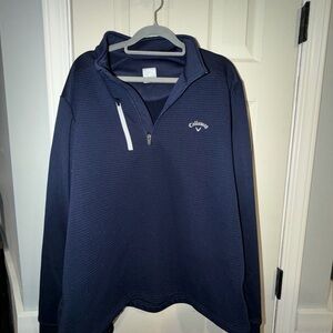 Callaway Men's Navy Half-Zip Performance Pullover